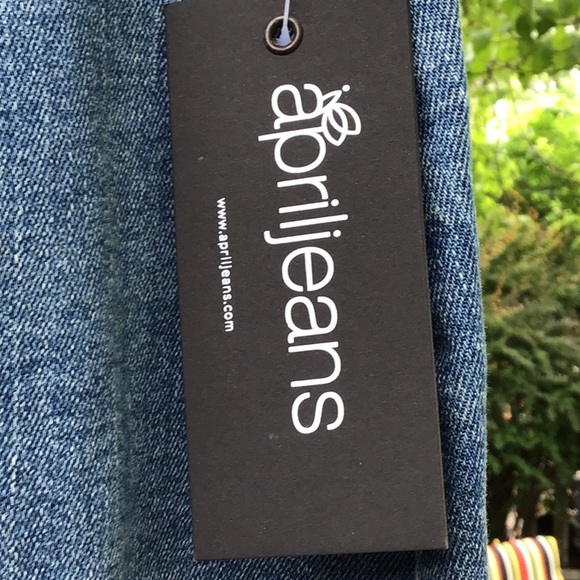 BLUE JEAN  SKIRT SZ L - Picture 6 of 10